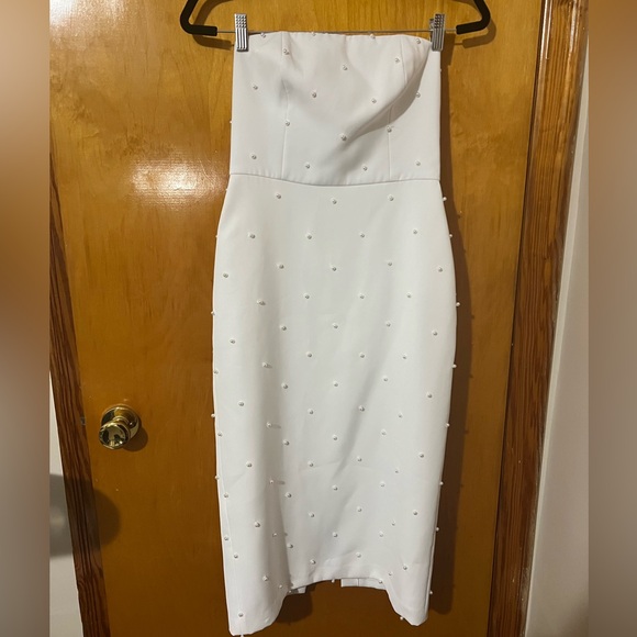 Sachin & Babi Gemma Pearl Midi Dress EUC Size 2 - Picture 6 of 11